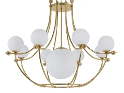 Christophe chandelier sku 24544 by Pikartlights Free 3D model