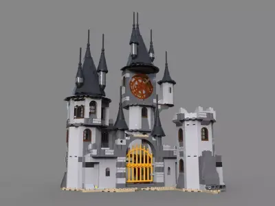 Lego fantastic castle 3D model