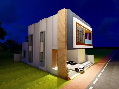 Best House 3D model 3D model
