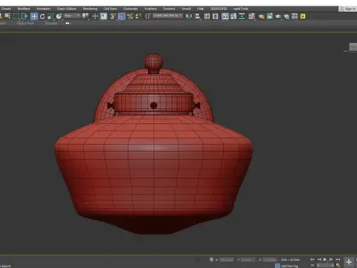 ROSE CITY FITTER ARCHED SCONCE Low-poly 3D model