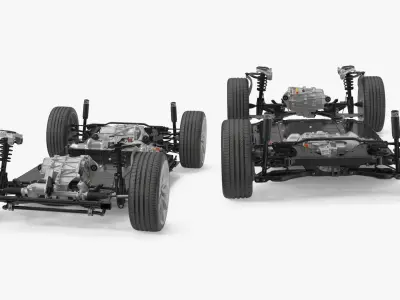  Tesla Model 3 EV Platform with Battery Pack 