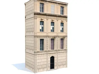 Apartment House BUNDLE PACK 20in1 Low-poly 3D model