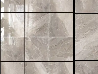 Yurtbay Seramik Alpin Sand 600x600 3D model