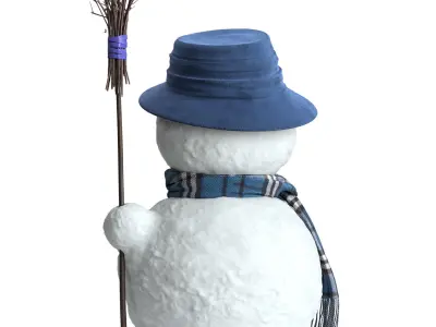 Snowman 3D model