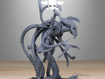 Xenarid Assassin 3D print model