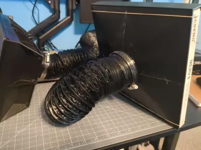 Airbrush Booth Vent Free 3D print model