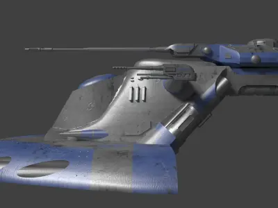 Armoured Assault Tank AAT 3D model