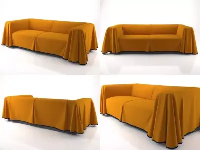Cape sofa 3D model