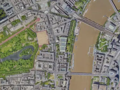 London City 3D Model 3D model