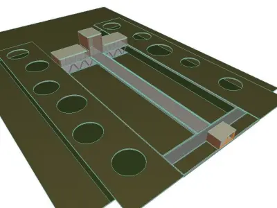 Modern Forest House - Architectural 3D Model 3D model