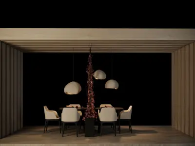 Interior set 03 3D model