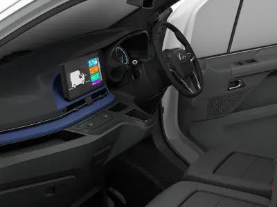 Maxus eDeliver 7 L1H1 HQ Interior 2026 3D model