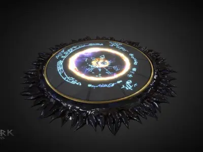 Magical Tentacle Waypoint  3D model