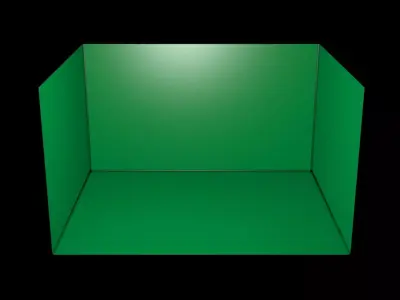 Green Screen 3D model