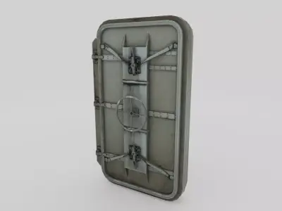 Bunker Door 3D model