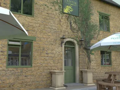 A Restaurant and Pub 3D model