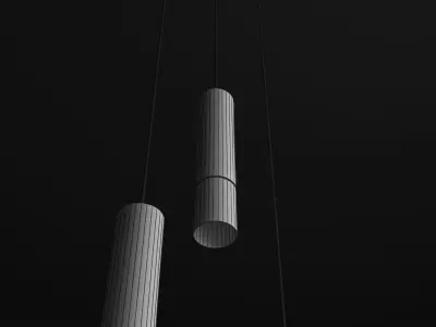 YAMAGIWA  CREA pendant lighting Low-poly 3D model