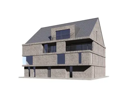 Modern Villa 3D model