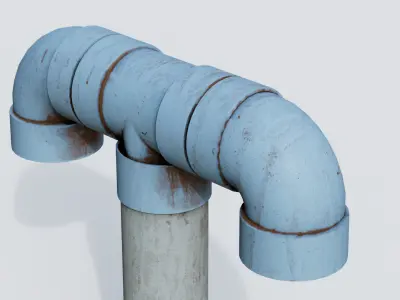 Roof Vent 28 Low-poly 3D model