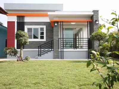 CH 5 VILLA SKETCHUP VRAY RENDER  FILE 3D model