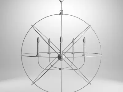 ARN Chandelier Free 3D model