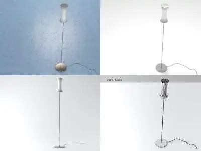 Sax Floor Lamp 3D model