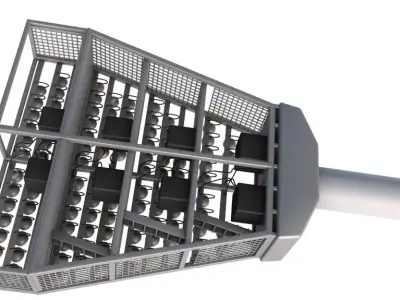 Stadium Light Tower 3D model