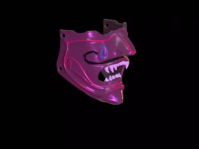 ONI Mask 3D print model