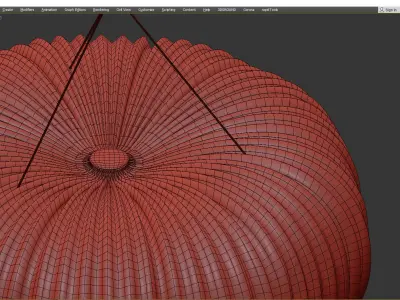 ANGELO pendant lamp Low-poly 3D model