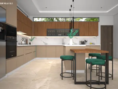 Kitchen interior 3D model 3D model purchase