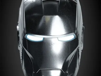 Iron Man Mark 2 Helmet for Cosplay 3D print model