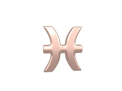 Pisces v2 007 Low-poly 3D model