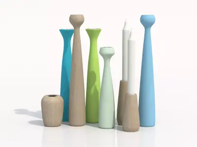 Candle Holder 3D model