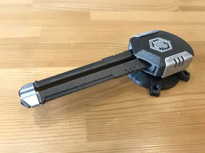 RC crawler roof-mount sci-fi cannon  3D print model