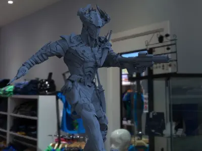 Super soldier Beast of war 3D model