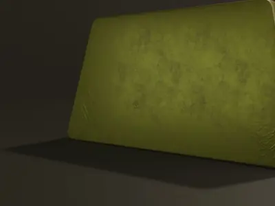 Rusty Radio Low-poly 3D model