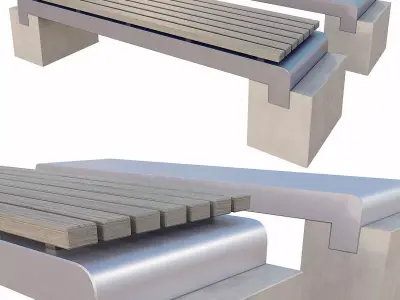 Barioni Bench 3D model