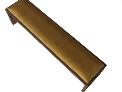 Hudson Furniture DIPPED BENCH 3D model