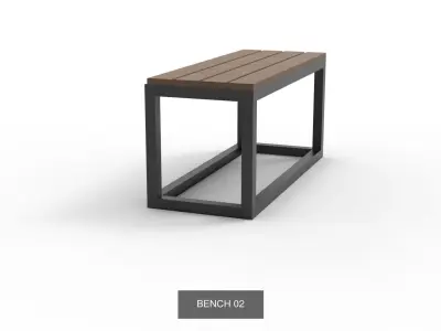 BENCH COLLECTION n 3D Model Pack