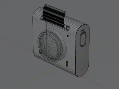 Camera Free low-poly 3D model