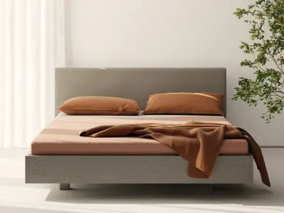 Simple Comfort Bed 3D model