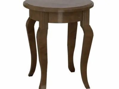 Carnegie Hill End Table 3D model
