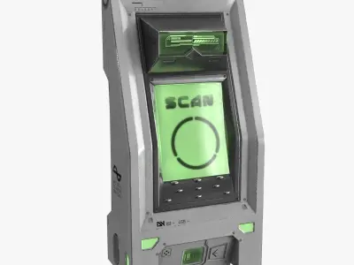 Scanner Displays Collection 3D Model Pack