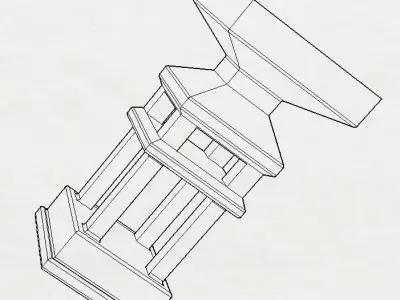 Pocket Lantern Template 8 3D print model