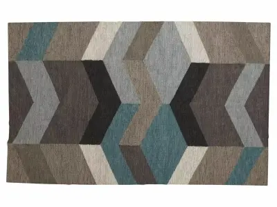 Geo Wool Kilim 3D model
