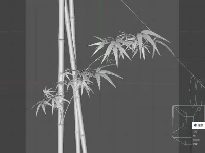 Sports Bamboo Forest 3D model