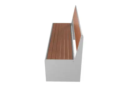 Modern Bench pack 3 3D model