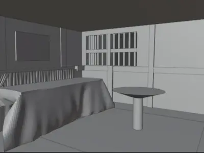 Medievel Period House Interior Free 3D print model
