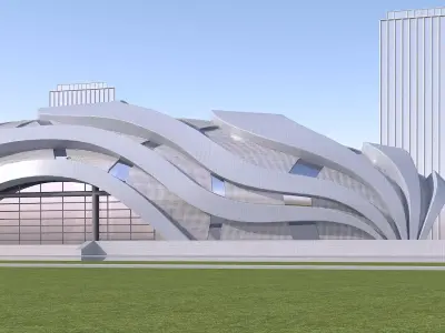 Building 03 3D model