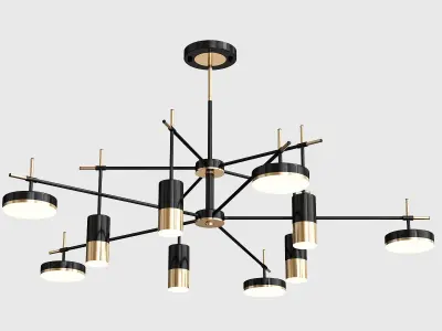 Bellto Chandeliers Set 3D model